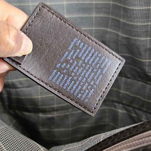 🔥SALE- Matt & Nat Cobalt Blue and Brown Utility Bag - Picture 12 of 16